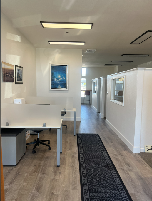 Epique Texas office — open workspace with desks
